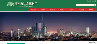 陕西省渭南市社会福利厂官方网站正式上线，打造便民服务平台